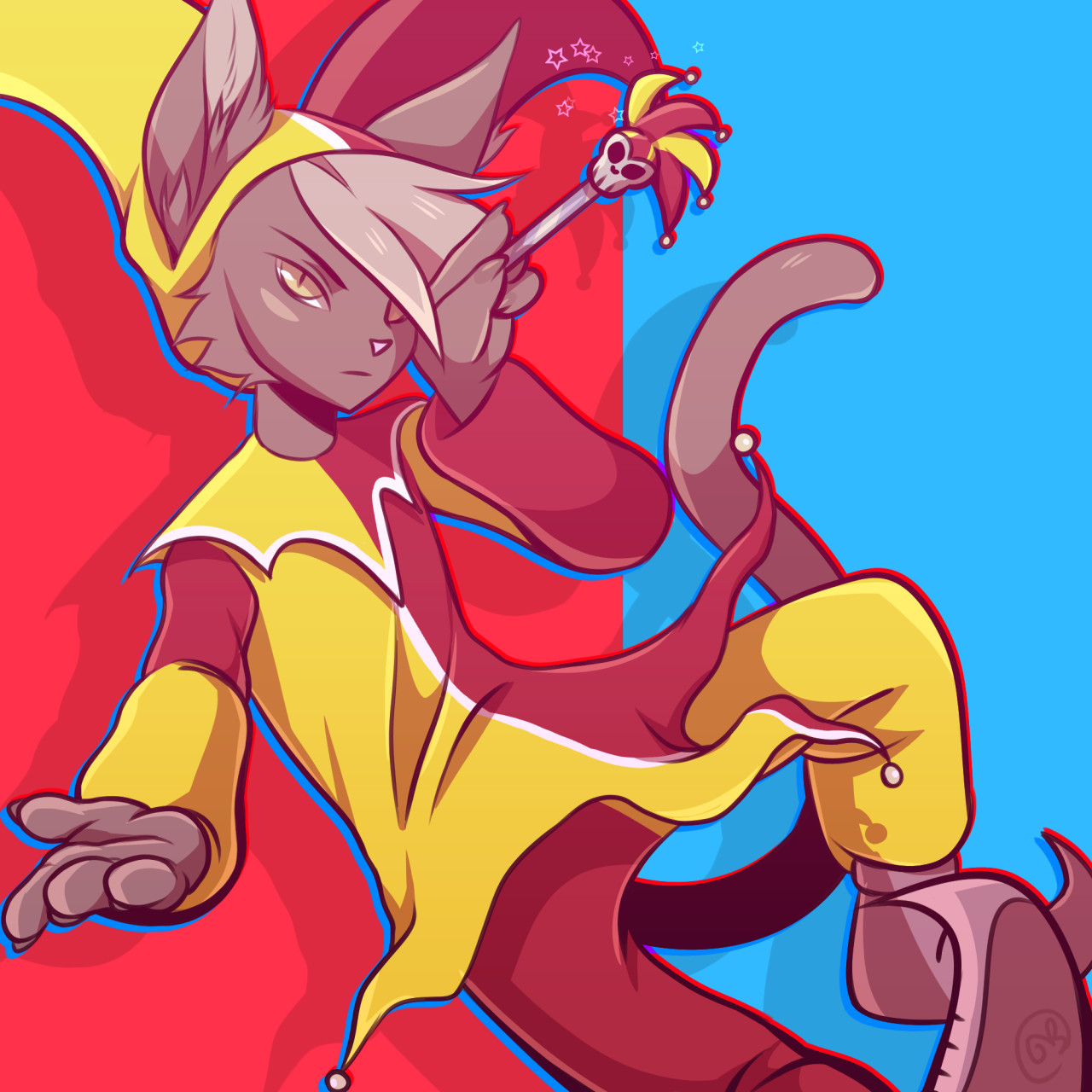 Sam, with extra aura.